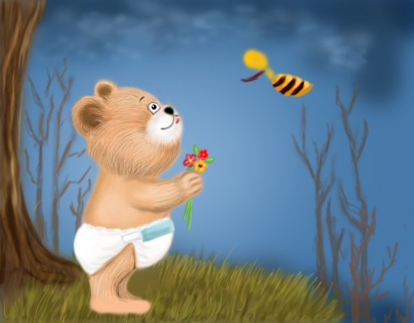 Creation of For U..Honey: Step 5
